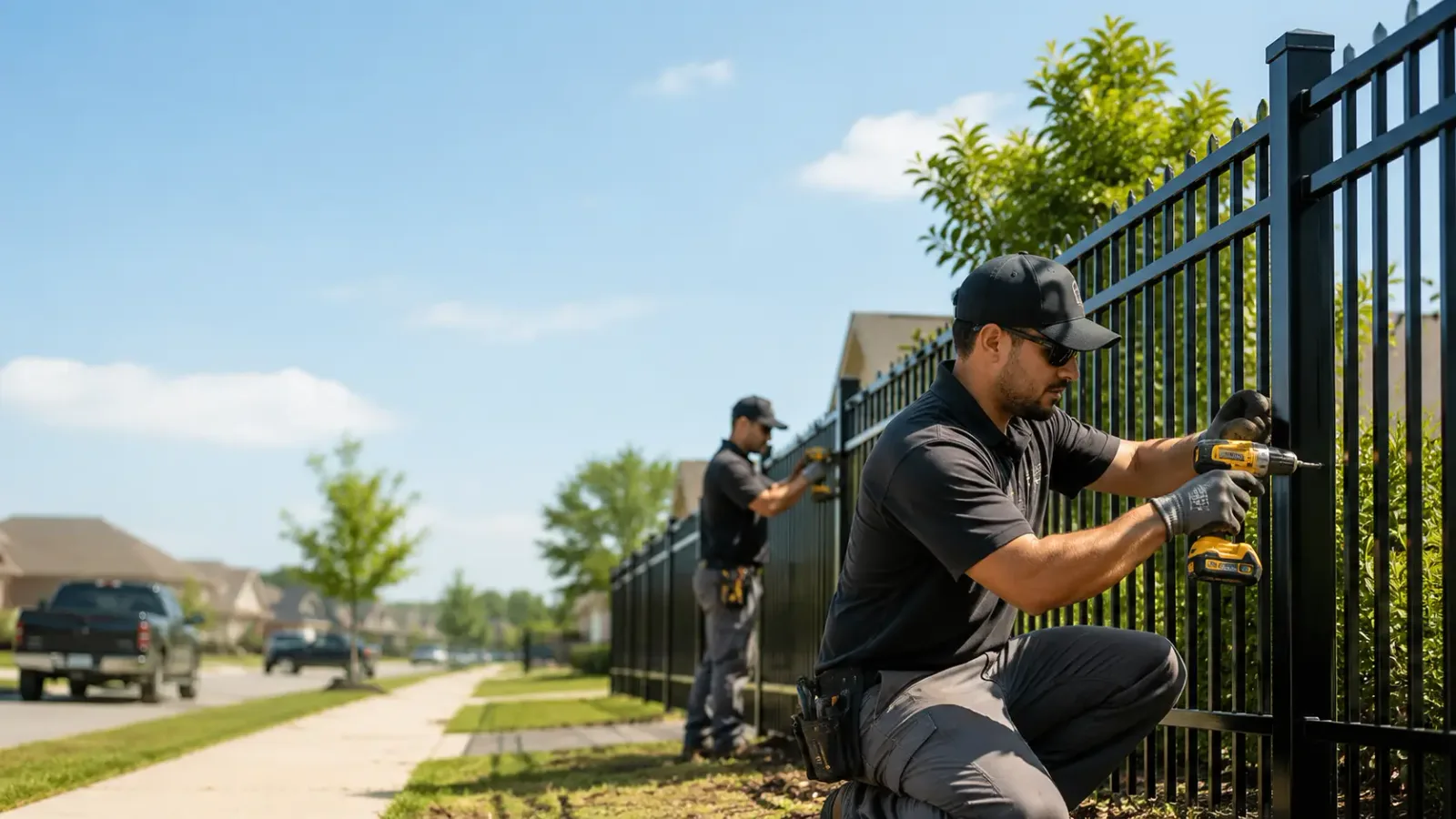Metal Fence Installation in Inez, TX